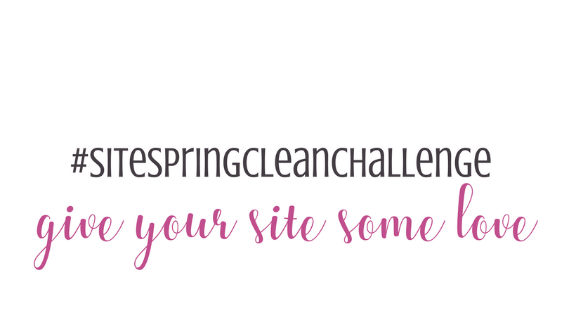Website Spring Cleaning Challenge